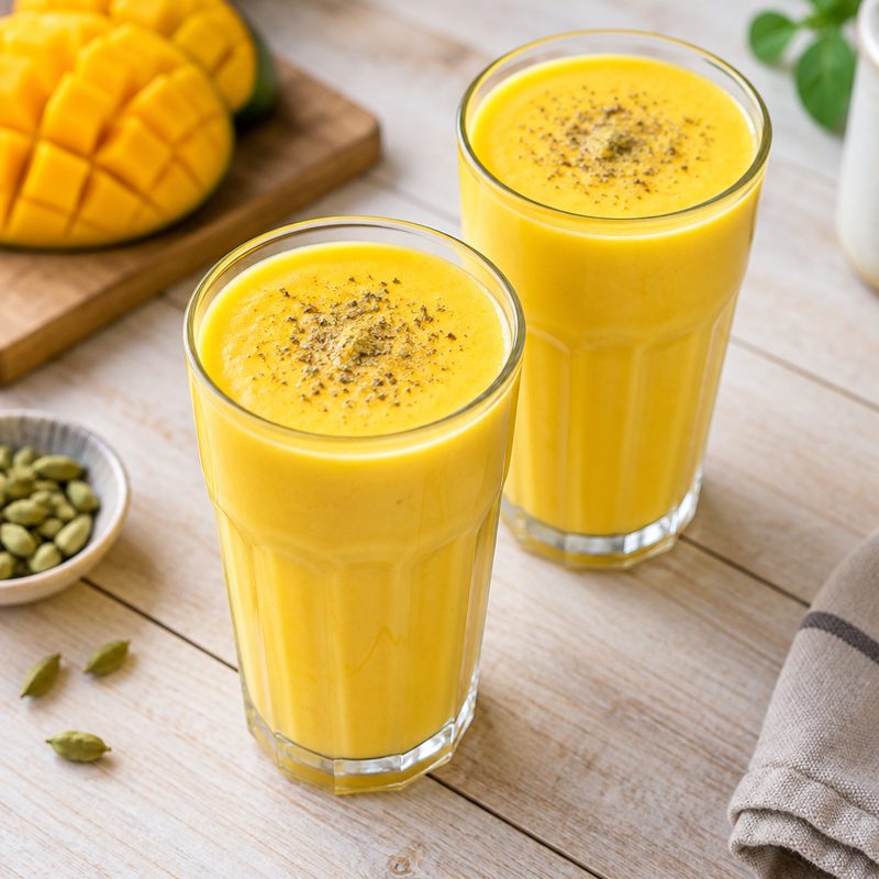 Cardamom Mango Lassi