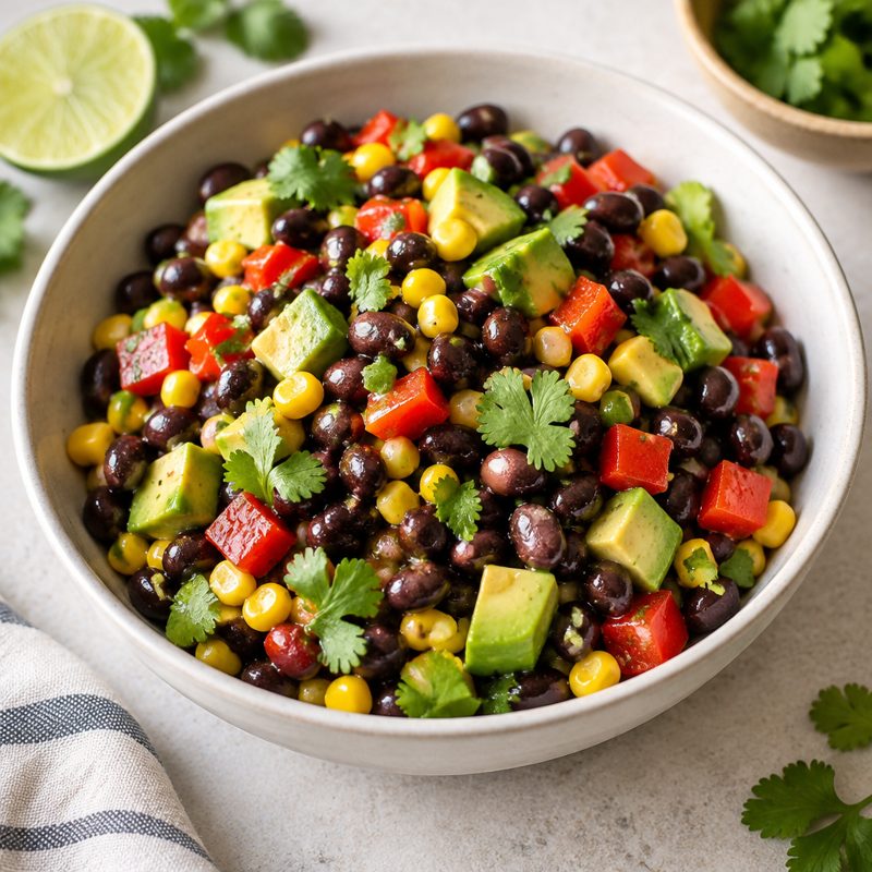 Zesty Mexican Black Bean Salad