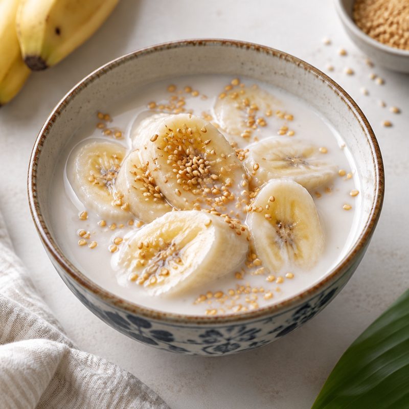 Warm Coconut Bananas