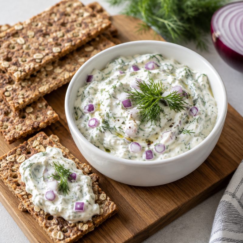 Creamy Chive and Dill Party Dip