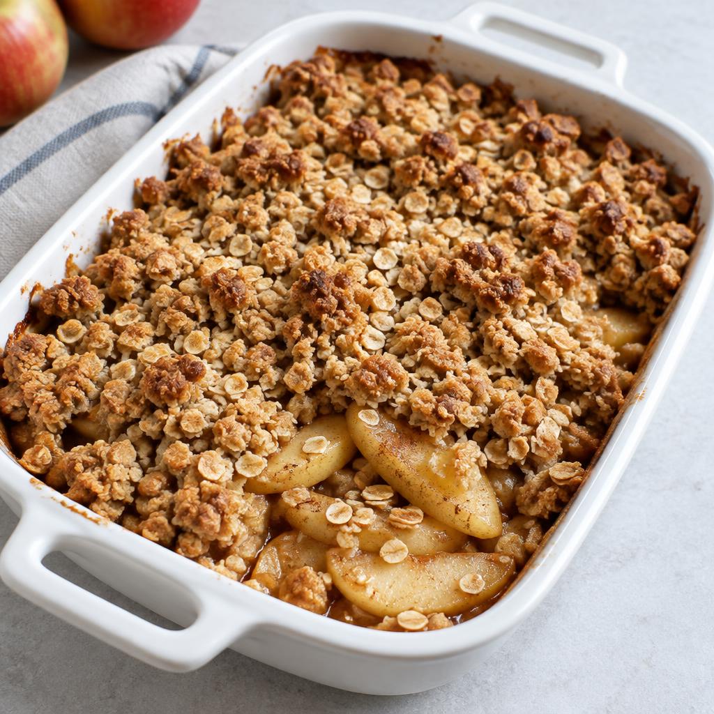Apple & Oat Crumble